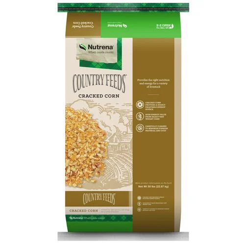 Nutrena Country Feeds Cracked Corn 50 Lb. Bag