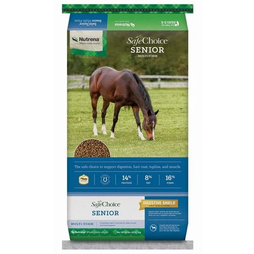 Nutrena SafeChoice Senior Pellet Horse Feed