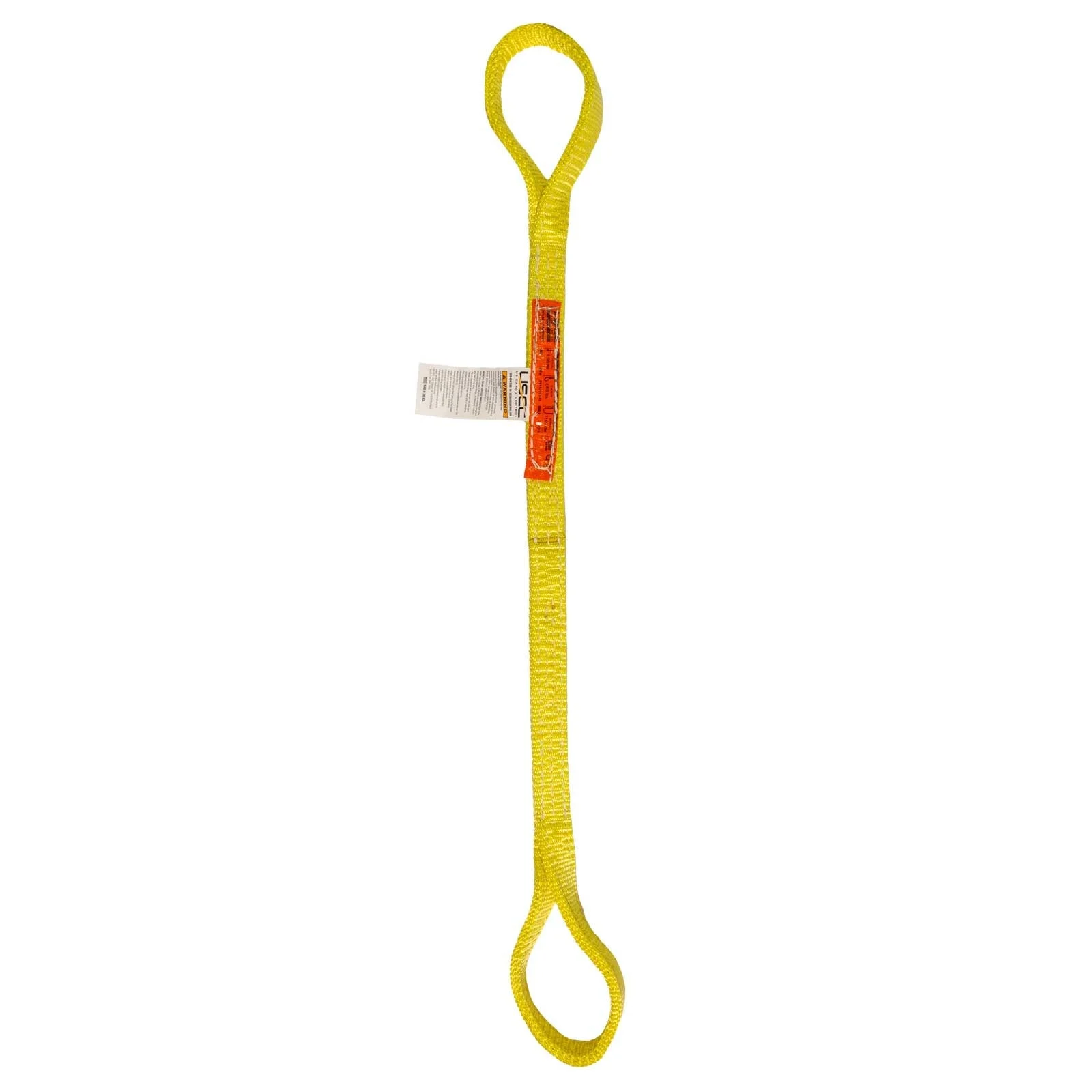 Nylon Lifting Sling - Straight Eye & Eye - 1" x18' - 4-ply