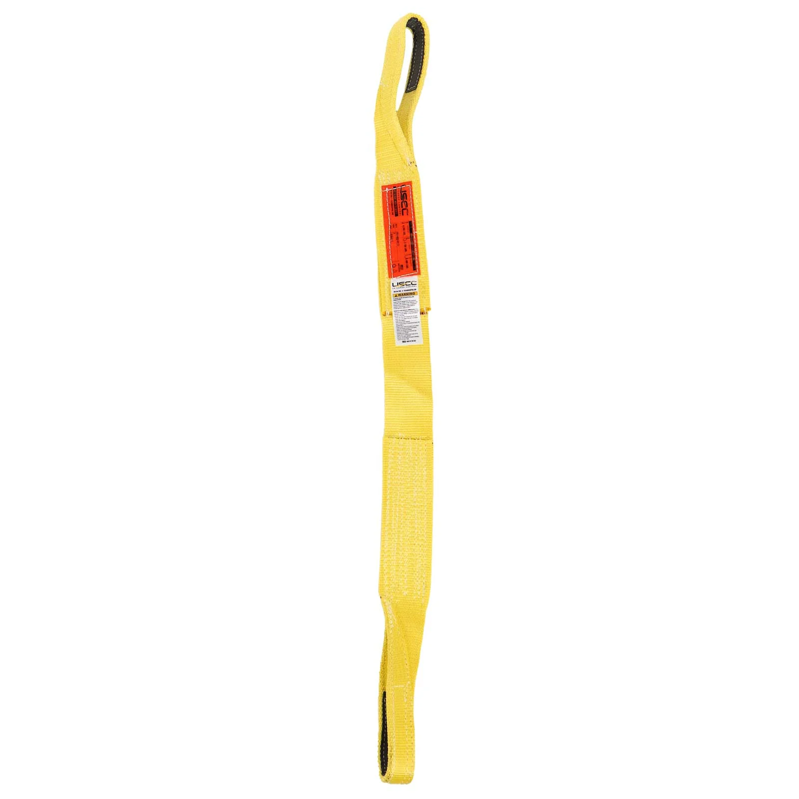 Nylon Lifting Sling - Straight Eye & Eye | Reinforced Eyes - 3" x30' - 1-ply