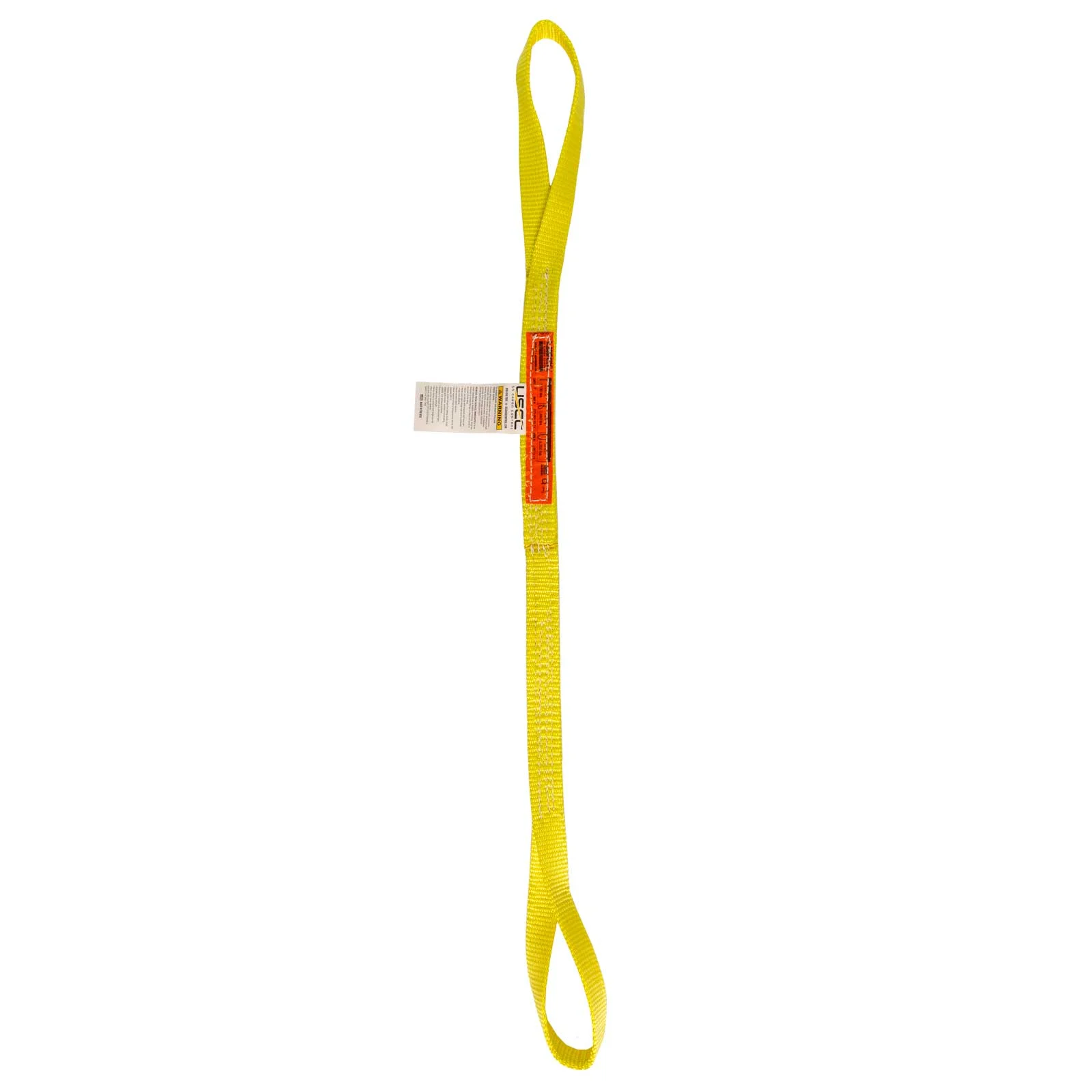 Nylon Lifting Sling - Twisted Eye & Eye - 2" x16' - 2-ply