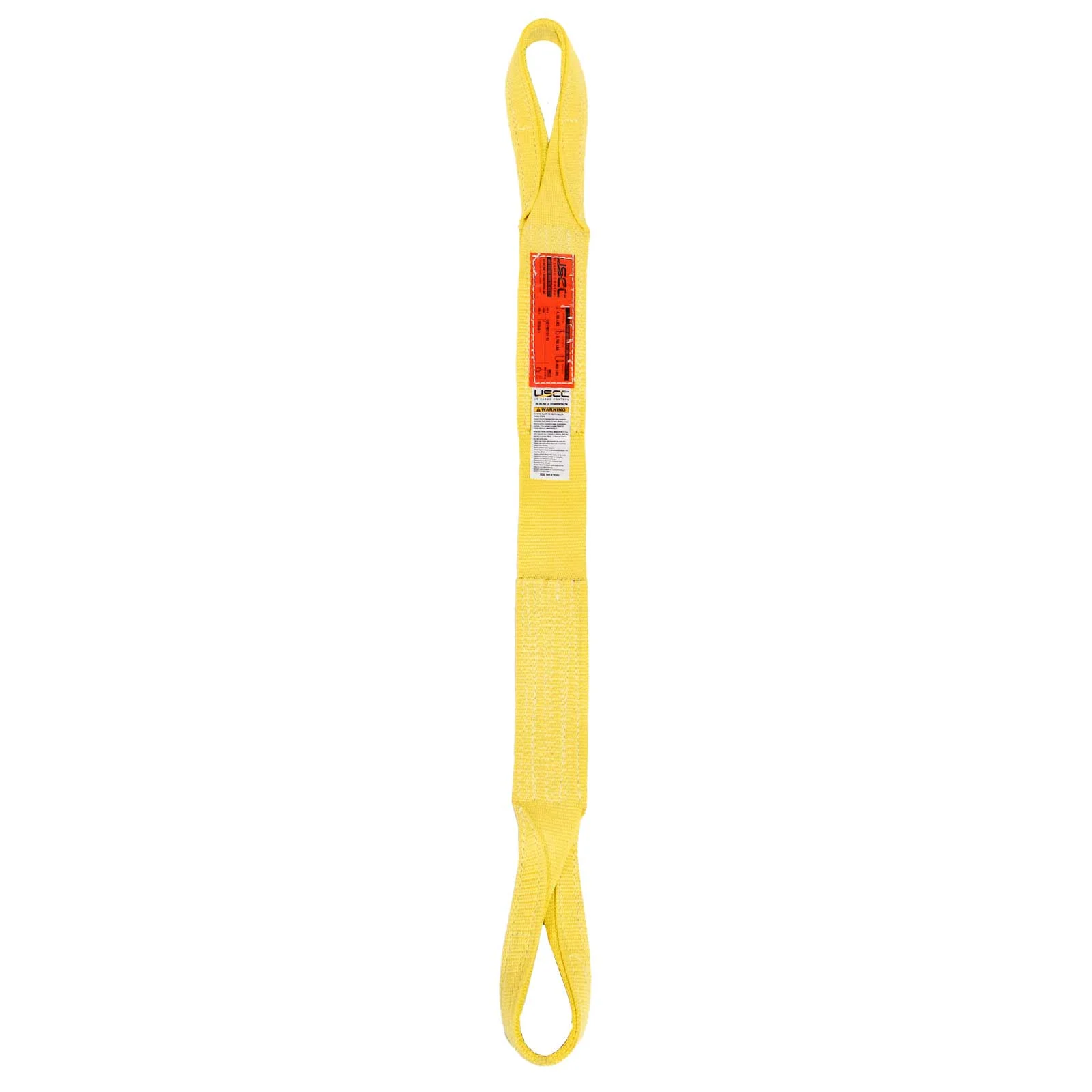 Nylon Lifting Sling - Twisted Eye & Eye - 4" x18' - 2-ply