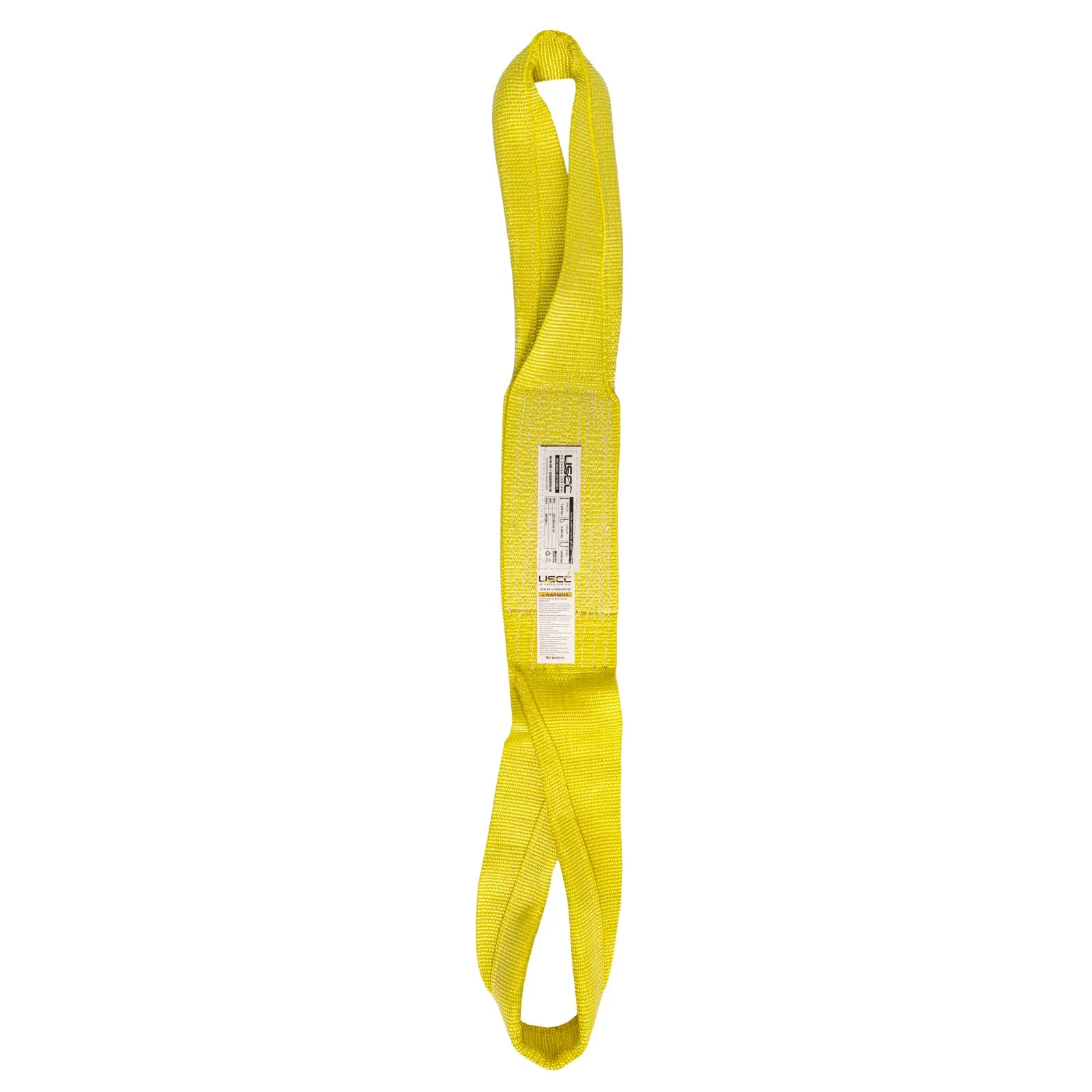 Nylon Lifting Sling - Twisted Eye & Eye - 5" x4' - 1-ply