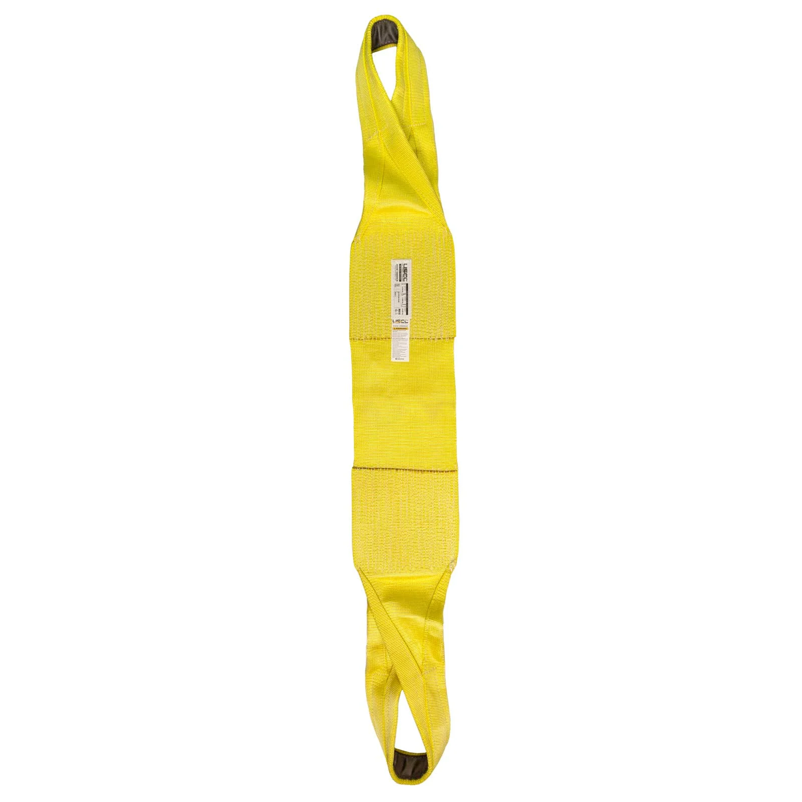 Nylon Lifting Sling - Twisted Eye & Eye | Reinforced Eyes - 10" x20' - 1-ply