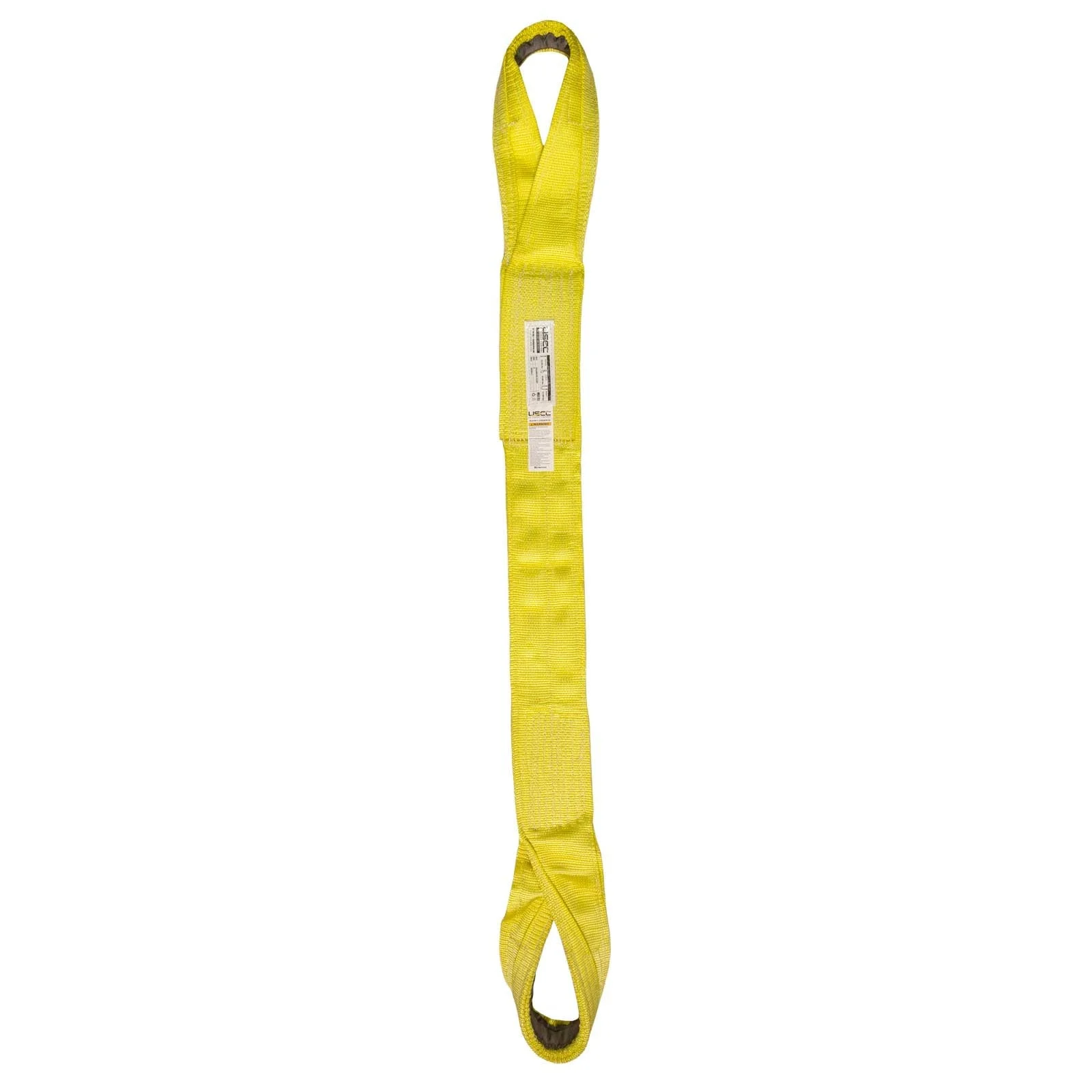Nylon Lifting Sling - Twisted Eye & Eye | Reinforced Eyes - 8" x20' - 4-ply