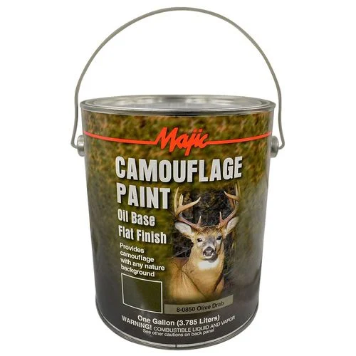 Olive Drab Camouflage Paint, 1 Gallon