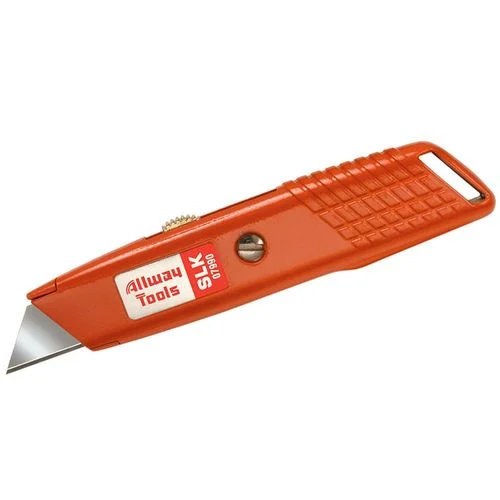 Orange Retractable Utility Knife