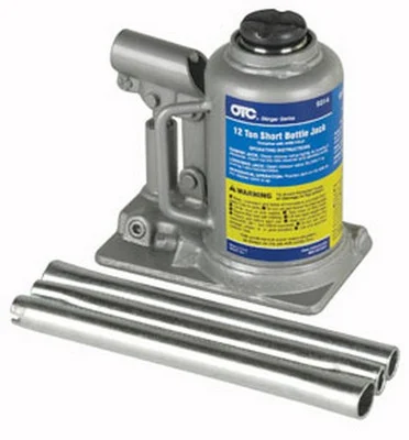 OTC 12-Ton Short Bottle Jack (9314)