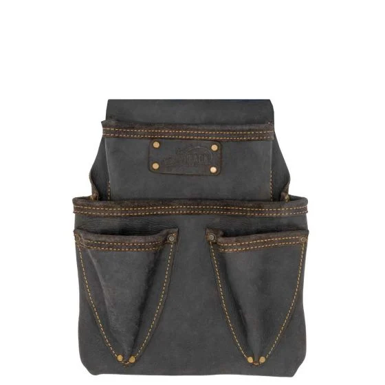 OX Pro 4-Pocket Roofer's Pouch | Oil Tanned Leather