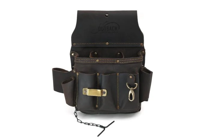 OX Pro Electrician's Pouch, Oil Tanned Leather