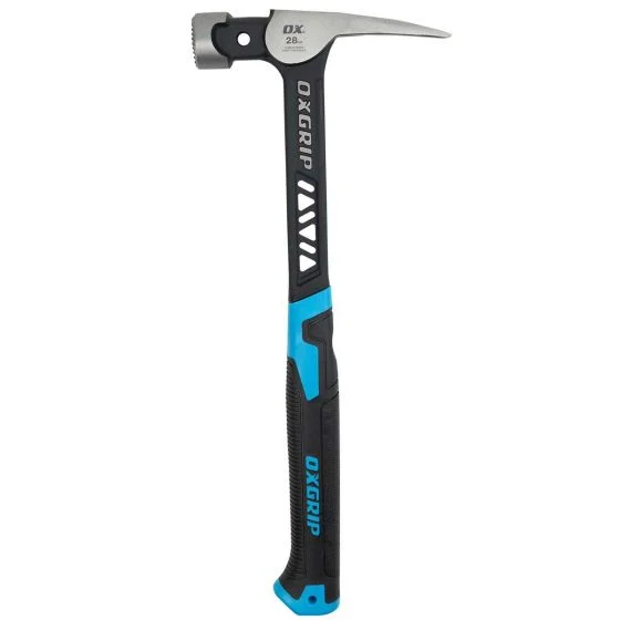 OX Pro Ultrastrike Framing Hammer - Milled Face | 28-Ounce / 800-Grams