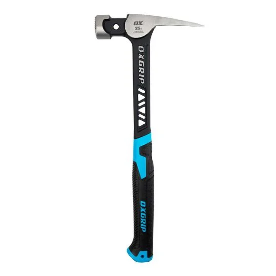 OX Pro Ultrastrike Framing Hammer - Smooth Face | 25-Ounce / 710-Grams
