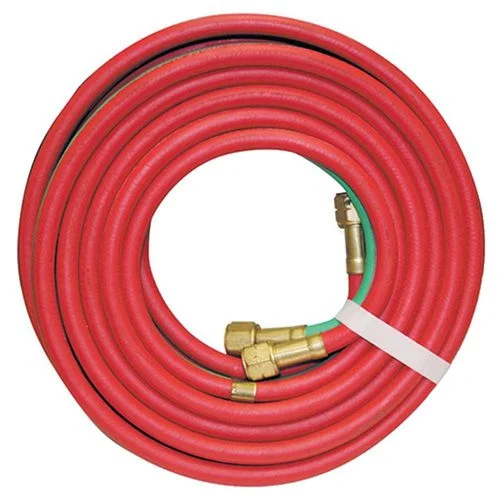 Oxy-Acetylene Hose, 1/4 In. x 50 Ft.