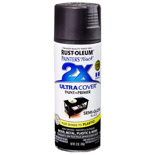 Painter's Touch Rust-Oleum 2X Semi-Gloss Black
