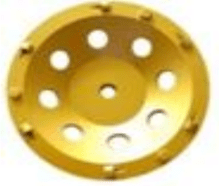 PCD Cup Wheel With Segments Protection