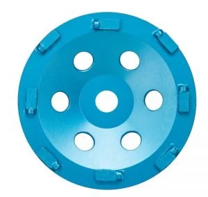 PCD CUP WHEELS - FLAT TOP HALF ROUND