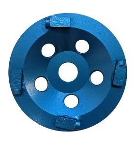 PCD Cup Wheels - Single Row Half Round