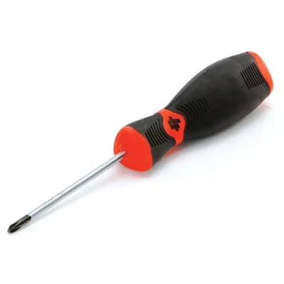 Performance Tool W30960 Phillips Screwdriver, #0 Tip, with 2-1/2" Shaft, Clear Handle