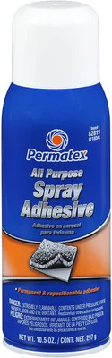 Permatex All-Purpose Spray Adhesive Clear 10.5 oz (82019)