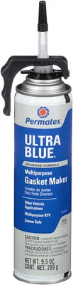 Permatex Blue Silicone Gasket Maker Sensor-Safe Non-Corrosive 8 oz (85519)