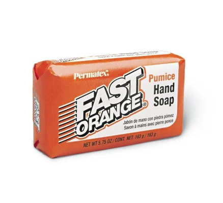 Permatex Fast Orange Pumice Bar Soap for Automotive Technicians 5.75 oz (25575)