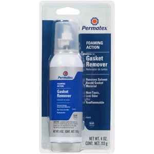 Permatex Gasket Remover Low VOC Formula with Brush Tip for Easy Application (80645)