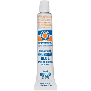 Permatex Prussian Blue Precision Fit Machined Surfaces 0.75 fl oz (80038)