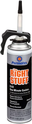 Permatex The Right Stuff 1 Minute Black Gasket Maker 7.5 oz PowerBead Can (85224)