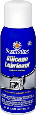 Permatex Silicone Spray Lubricant 10.25 oz for Multiple Surfaces (80070)