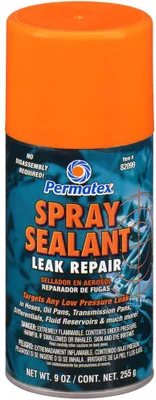 Permatex Spray Sealant Leak Repair 9 Oz Targets Low Pressure Leaks (82099)