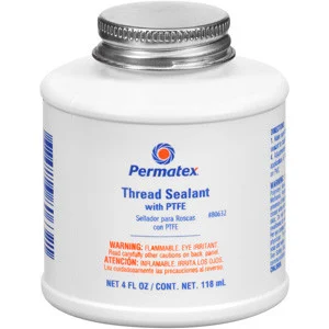 Permatex Thread Sealant with PTFE 4 oz General-Purpose Fitting Sealant (80632)