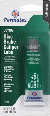 Permatex Ultra Disc Brake Caliper Green Synthetic Lubricant 0.5 oz (85188)