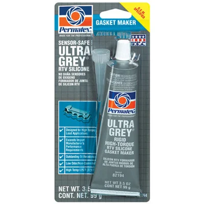Permatex Ultra Grey RTV Silicone Gasket Maker 3.5 oz (82194)