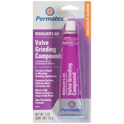 Permatex Valve Grinding Compound Aids Valve Grinding 3 oz (80037)