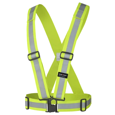 Pioneer Hi-Viz 2" Adjustable Safety Sash - Yellow/Green (V1040860U)