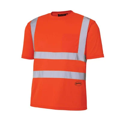 Pioneer High Visibility Lightweight Short Sleeve Safety T-Shirt (V1054050U-L)