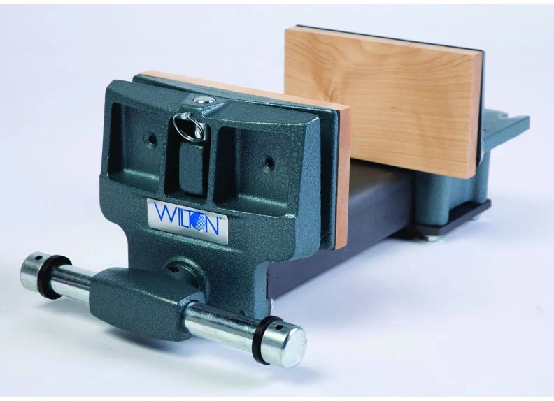 Pivot Jaw Woodworkers Vise - Rapid Acting, 4" x 10" Jaw