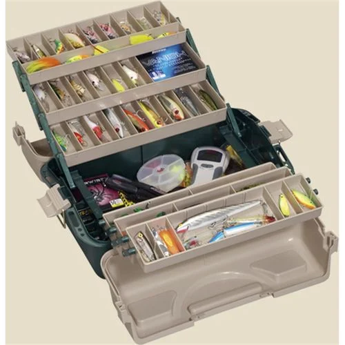 Plano Tackle Box with Cup Holders, 6 Tray
