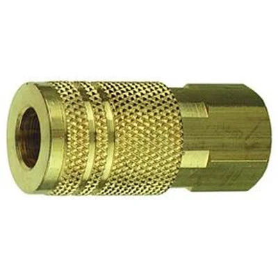 Plews 13-235 Air Coupler 1/4" I/M 1/4" FNPT