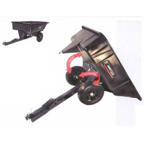 Poly Cart with Swivel Dump, 600 Lb. Capacity