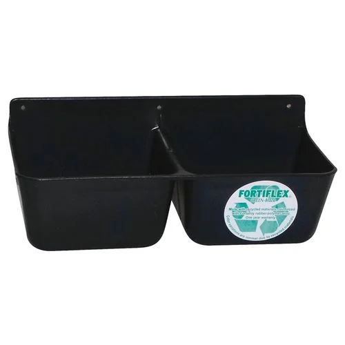 Poly Mineral Feeder with 2 Separate 1.75 qt. Compartments