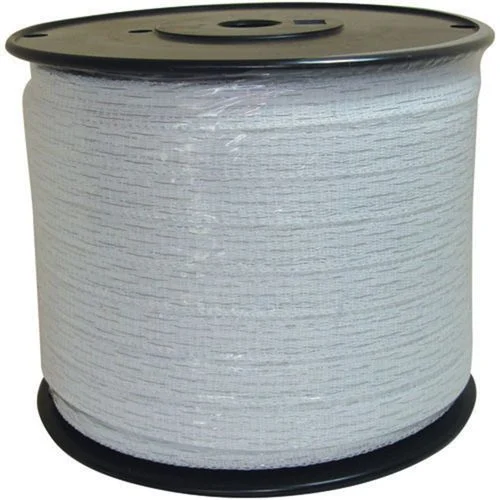 Polytape White 1/2" Width 656' Length