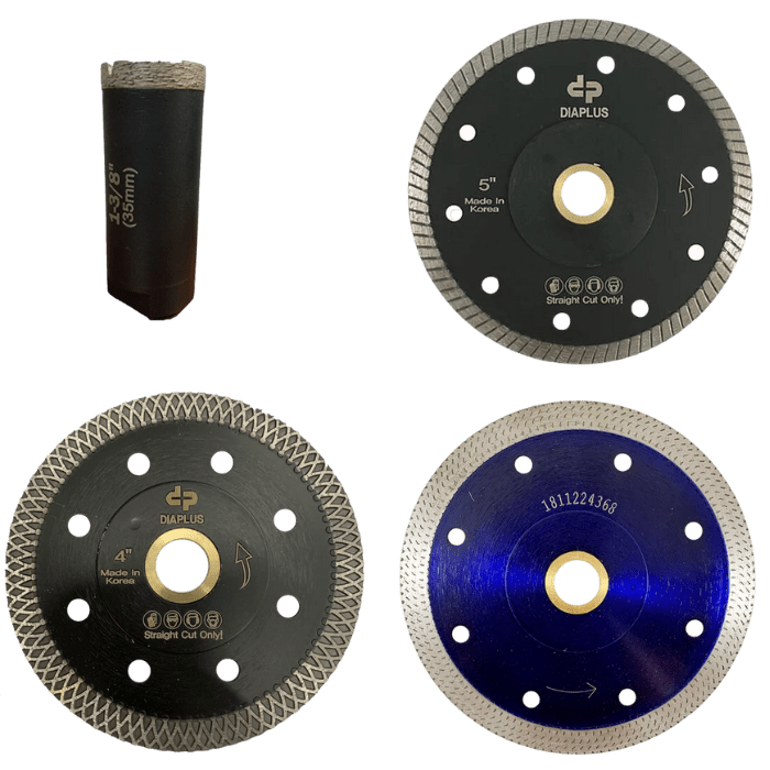 Porcelain Bit and Blade Package