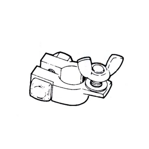 Positive Battery Marine Terminal W/ Wing Nut 3/8" Stud