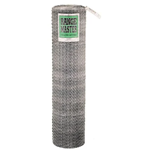 Poultry Netting, 2 In. Wire Mesh, 150 Ft. x 60 In. Roll