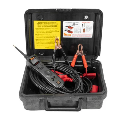 Power Probe PPPP319FTC-BLK Power Probe 3 Circuit Tester Kit, Black