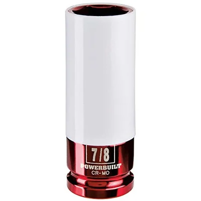 Powerbuilt 1/2" Drive Impact Rim Saver Socket, 7/8" (941044)