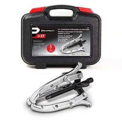 Powerbuilt 17-Jaw Combination Reversible Gear Puller Kit (648648)