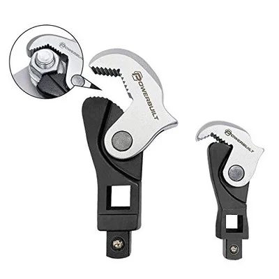 Powerbuilt 2-Piece Spring-Loaded Crowfoot Wrench Set (240274)