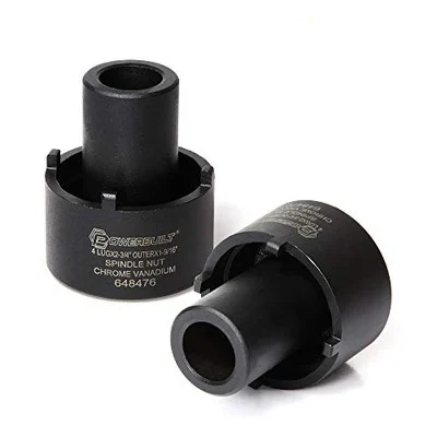 Powerbuilt 4-Lug Spindle Nut Socket 2-3/4" Outer Diameter (648476)